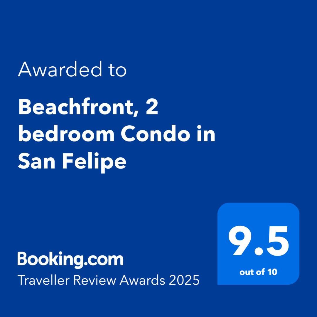 Beachfront, 2 Bedroom Condo In San Felipe Exterior foto